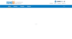 Desktop Screenshot of novobi.com